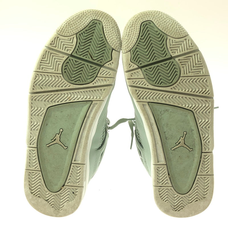 【中古品】【メンズ】 NIKE ナイキ WMNS AIR JORDAN 4 RETRO HV0823-003 ウィメンズ エアジョーダン 4 レトロ スニーカー 靴 160-260612-na-04-tagh サイズ：27.5cm US 10.5 カラー：SEAFOAM/SAIL-METALLIC SILVER 万代Net店