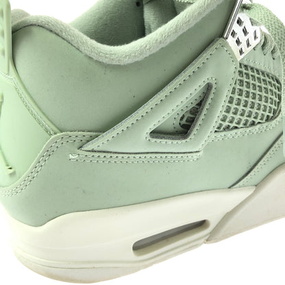 【中古品】【メンズ】 NIKE ナイキ WMNS AIR JORDAN 4 RETRO HV0823-003 ウィメンズ エアジョーダン 4 レトロ スニーカー 靴 160-260612-na-04-tagh サイズ：27.5cm US 10.5 カラー：SEAFOAM/SAIL-METALLIC SILVER 万代Net店