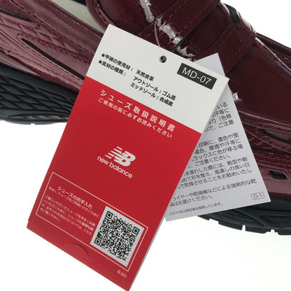 【中古美品】【メンズ】 NEW BALANCE ニューバランス U1906LCS ローファー 靴 162-260605-na-06-tagh サイズ：28.5cm US 10.5 カラー：RED 万代Net店
