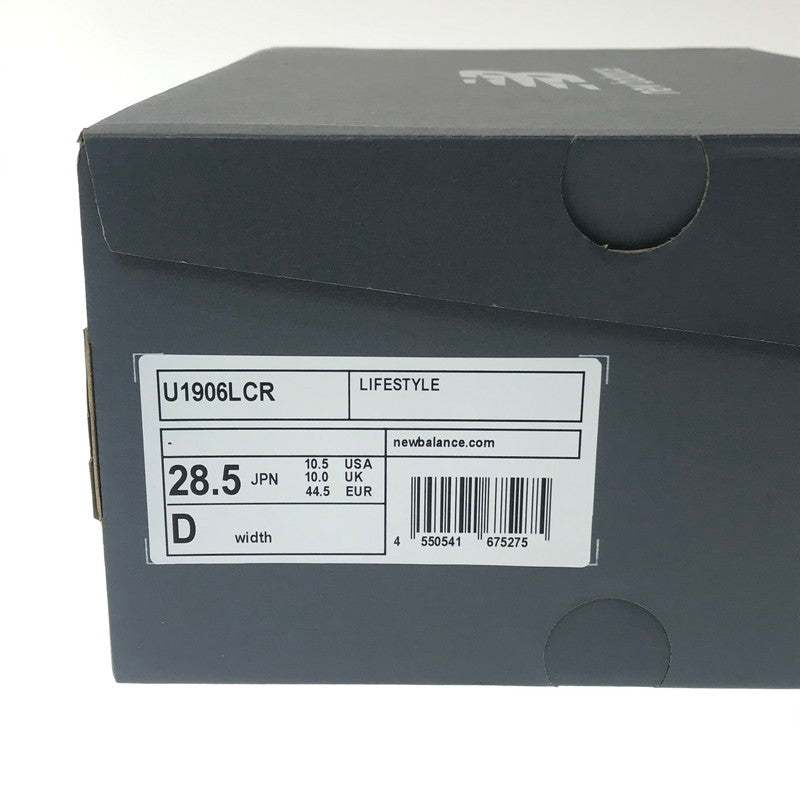 【中古美品】【メンズ】 NEW BALANCE ニューバランス U1906LCR ローファー 靴 162-260605-na-07-tagh サイズ：28.5cm US 10.5 カラー：BLACK 万代Net店