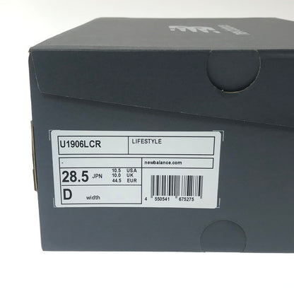 【中古美品】【メンズ】 NEW BALANCE ニューバランス U1906LCR ローファー 靴 162-260605-na-07-tagh サイズ：28.5cm US 10.5 カラー：BLACK 万代Net店