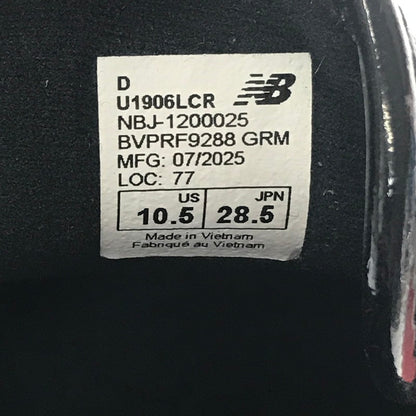 【中古美品】【メンズ】 NEW BALANCE ニューバランス U1906LCR ローファー 靴 162-260605-na-07-tagh サイズ：28.5cm US 10.5 カラー：BLACK 万代Net店