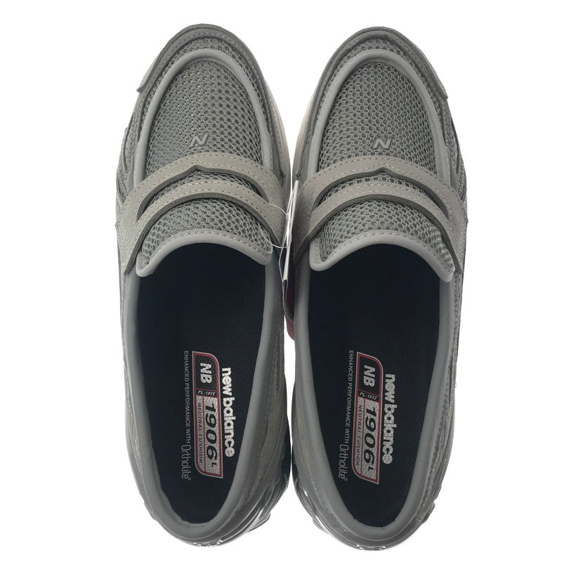 【中古美品】【メンズ】 NEW BALANCE ニューバランス U1906LGR ローファー 靴 162-260605-na-05-tagh サイズ：28.5cm US 10.5 カラー：GRAY 万代Net店