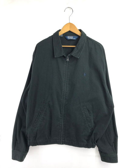 【現状渡し品】【メンズ】 POLO BY RALPH LAUREN ポロ バイ ラルフローレン 90's BLOUSON 90年代 ブルゾン ライトアウター 146-260607-rt-26-tagh サイズ：XXL カラー：ブラック 万代Net店