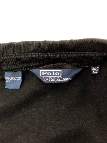 【現状渡し品】【メンズ】 POLO BY RALPH LAUREN ポロ バイ ラルフローレン 90's BLOUSON 90年代 ブルゾン ライトアウター 146-260607-rt-26-tagh サイズ：XXL カラー：ブラック 万代Net店