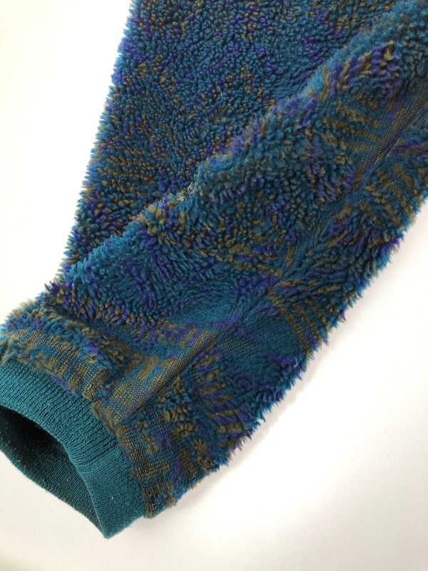 【現状渡し品】【メンズ】 COLUMBIA コロンビア 90's ALL-OVER PATTERN FLEECE JACKET 総柄 フリース ジャケット アウター 146-260607-rt-28-tagh サイズ：XL カラー：グリーン系 万代Net店