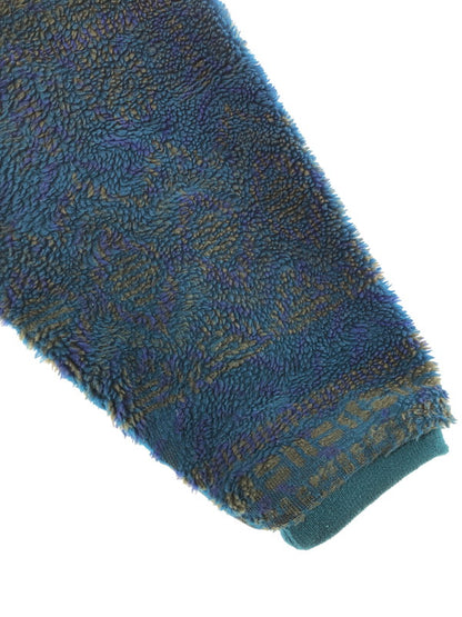 【現状渡し品】【メンズ】 COLUMBIA コロンビア 90's ALL-OVER PATTERN FLEECE JACKET 総柄 フリース ジャケット アウター 146-260607-rt-28-tagh サイズ：XL カラー：グリーン系 万代Net店