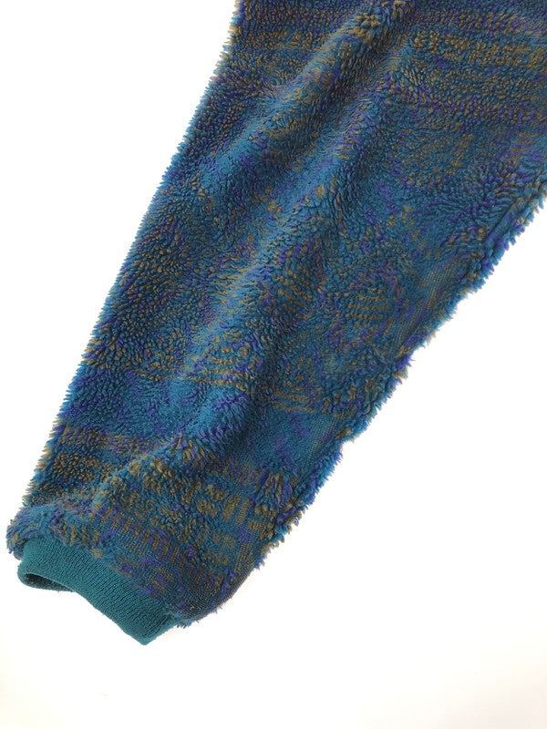 【現状渡し品】【メンズ】 COLUMBIA コロンビア 90's ALL-OVER PATTERN FLEECE JACKET 総柄 フリース ジャケット アウター 146-260607-rt-28-tagh サイズ：XL カラー：グリーン系 万代Net店