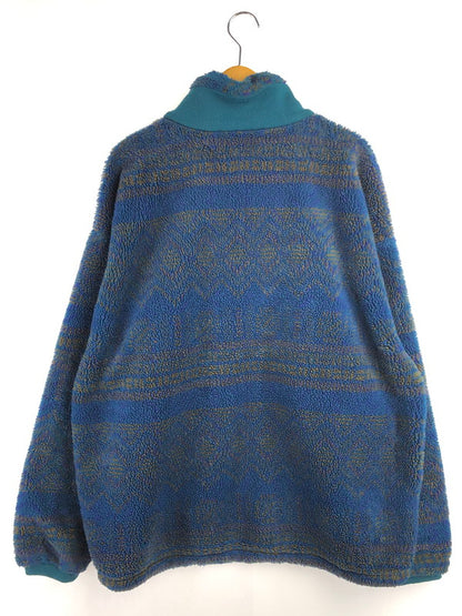 【現状渡し品】【メンズ】 COLUMBIA コロンビア 90's ALL-OVER PATTERN FLEECE JACKET 総柄 フリース ジャケット アウター 146-260607-rt-28-tagh サイズ：XL カラー：グリーン系 万代Net店
