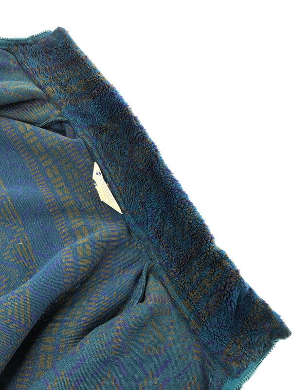【現状渡し品】【メンズ】 COLUMBIA コロンビア 90's ALL-OVER PATTERN FLEECE JACKET 総柄 フリース ジャケット アウター 146-260607-rt-28-tagh サイズ：XL カラー：グリーン系 万代Net店