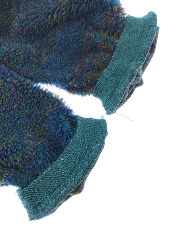 【現状渡し品】【メンズ】 COLUMBIA コロンビア 90's ALL-OVER PATTERN FLEECE JACKET 総柄 フリース ジャケット アウター 146-260607-rt-28-tagh サイズ：XL カラー：グリーン系 万代Net店