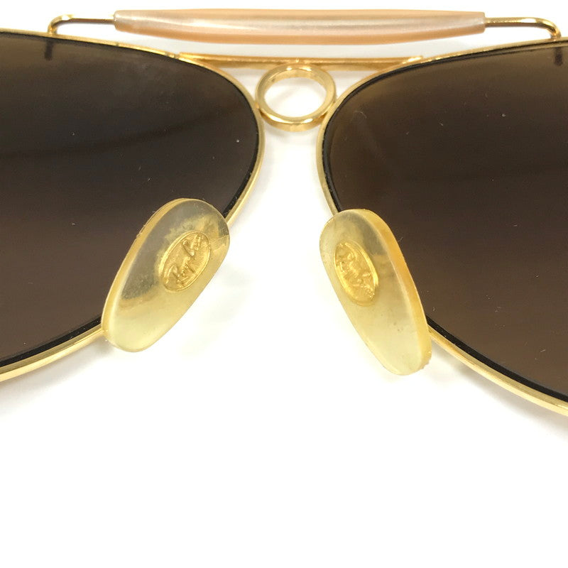 【中古品】【メンズ】 OLD RAYBAN オールド レイバン SHOOTER SUNGLASSES GC0403 シューター サングラス B&L製 USA製 アイウェア アクセサリー 203-260608-na-06-tagh カラー：ゴールド 万代Net店
