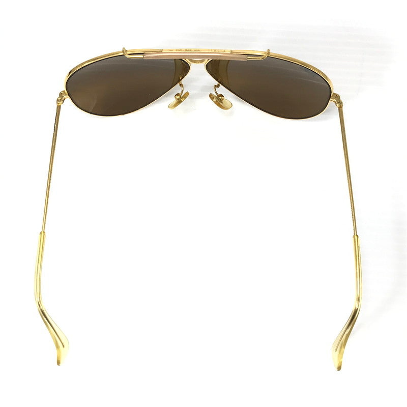 【中古品】【メンズ】 OLD RAYBAN オールド レイバン SHOOTER SUNGLASSES GC0403 シューター サングラス B&L製 USA製 アイウェア アクセサリー 203-260608-na-06-tagh カラー：ゴールド 万代Net店