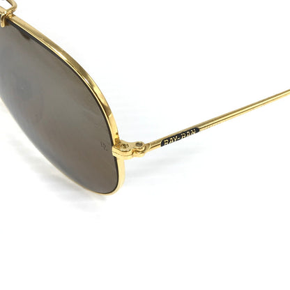 【中古品】【メンズ】 OLD RAYBAN オールド レイバン SHOOTER SUNGLASSES GC0403 シューター サングラス B&L製 USA製 アイウェア アクセサリー 203-260608-na-06-tagh カラー：ゴールド 万代Net店
