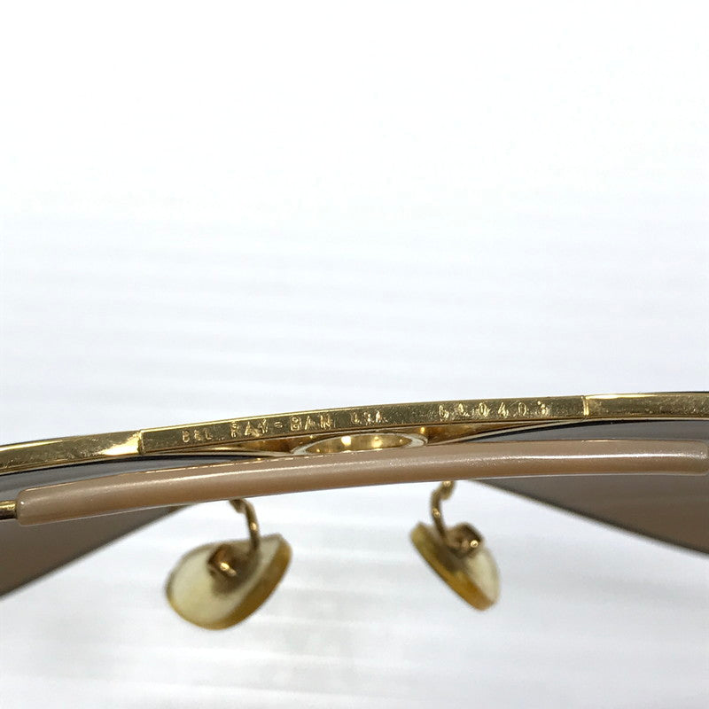 【中古品】【メンズ】 OLD RAYBAN オールド レイバン SHOOTER SUNGLASSES GC0403 シューター サングラス B&L製 USA製 アイウェア アクセサリー 203-260608-na-06-tagh カラー：ゴールド 万代Net店