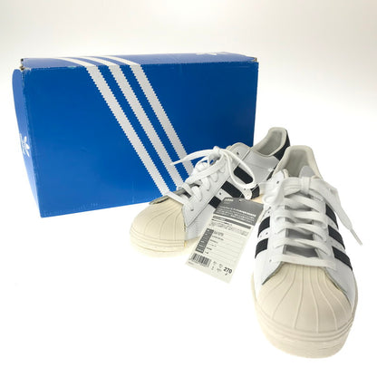 【中古品】【メンズ】 ADIDAS アディダス SUPERSTAR 80S G61070 スーパースター スニーカー 靴 161-260605-na-03-tagh サイズ：27cm US 9 カラー：WHITE/BLACK 万代Net店