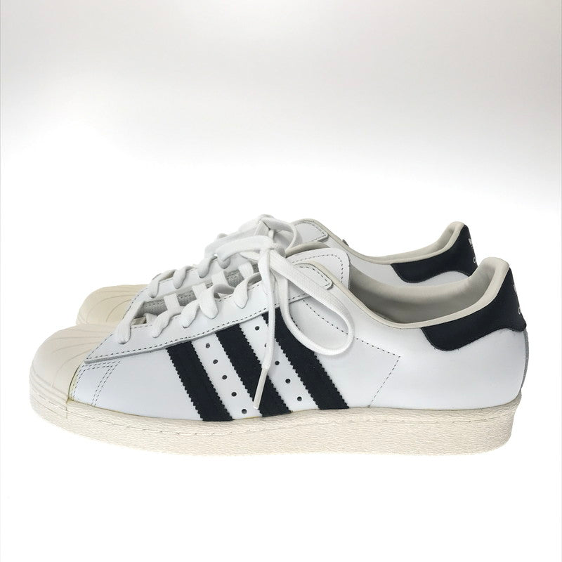【中古品】【メンズ】 ADIDAS アディダス SUPERSTAR 80S G61070 スーパースター スニーカー 靴 161-260605-na-03-tagh サイズ：27cm US 9 カラー：WHITE/BLACK 万代Net店