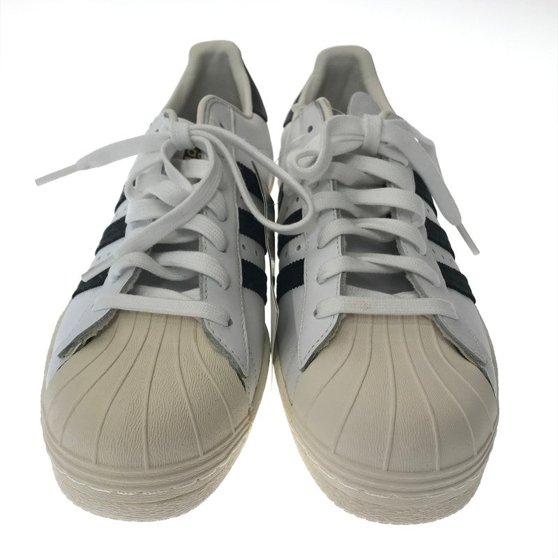 【中古品】【メンズ】 ADIDAS アディダス SUPERSTAR 80S G61070 スーパースター スニーカー 靴 161-260605-na-03-tagh サイズ：27cm US 9 カラー：WHITE/BLACK 万代Net店
