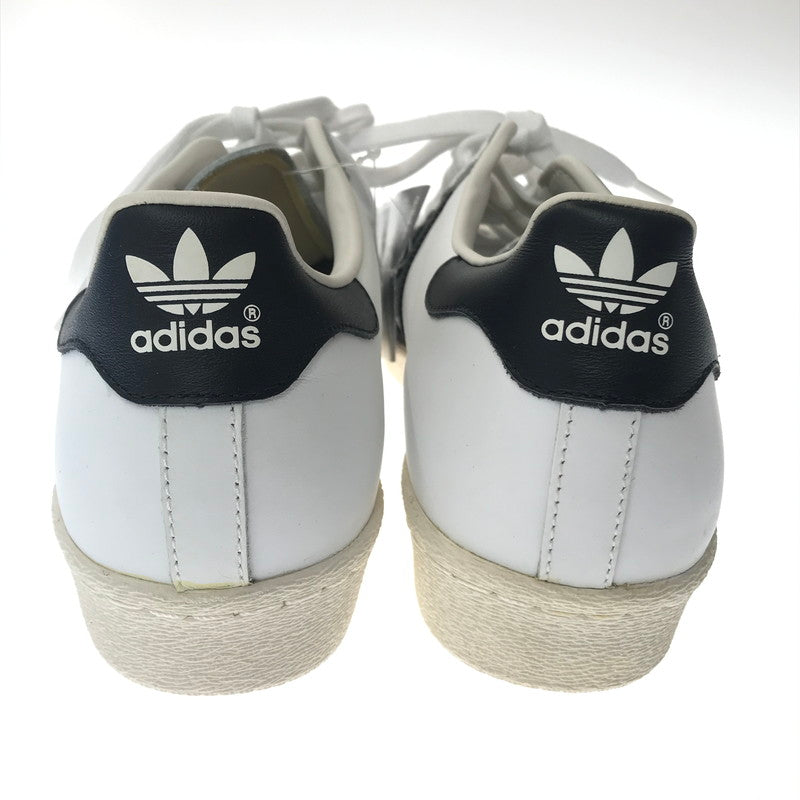 【中古品】【メンズ】 ADIDAS アディダス SUPERSTAR 80S G61070 スーパースター スニーカー 靴 161-260605-na-03-tagh サイズ：27cm US 9 カラー：WHITE/BLACK 万代Net店