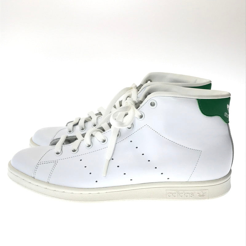 【中古品】【メンズ】 ADIDAS アディダス STAN SMITH MID S75028 スタンスミス ミッド スニーカー 靴 161-260605-na-04-tagh サイズ：27.5cm US 9 1/2 カラー：WHITE 万代Net店