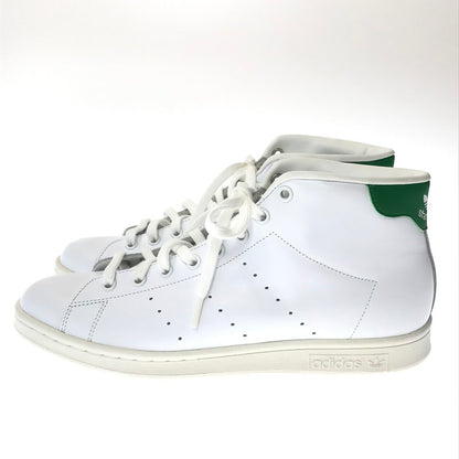 【中古品】【メンズ】 ADIDAS アディダス STAN SMITH MID S75028 スタンスミス ミッド スニーカー 靴 161-260605-na-04-tagh サイズ：27.5cm US 9 1/2 カラー：WHITE 万代Net店