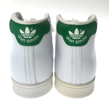 【中古品】【メンズ】 ADIDAS アディダス STAN SMITH MID S75028 スタンスミス ミッド スニーカー 靴 161-260605-na-04-tagh サイズ：27.5cm US 9 1/2 カラー：WHITE 万代Net店