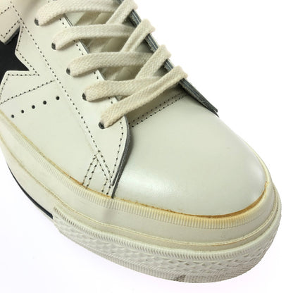 【現状渡し品】【メンズ】 CONVERSE コンバース ONE STAR ワンスター スニーカー 靴 162-260605-na-12-tagh サイズ：8 カラー：WHITE/BLACK 万代Net店