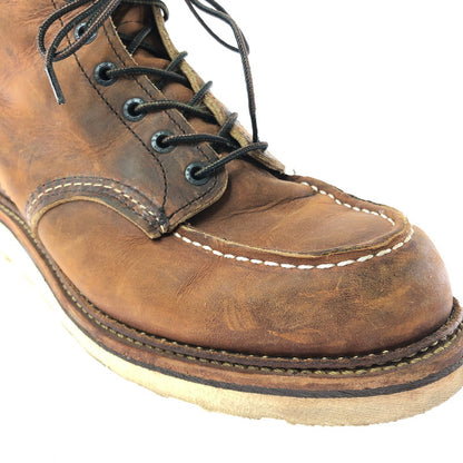 【現状渡し品】【メンズ】 RED WING レッドウィング 6INCH CLASSIC MOC 1907 6インチ クラシック モック ブーツ 靴 164-260605-na-18-tagh サイズ：26.5cm US 8.5 カラー：ブラウン系 万代Net店