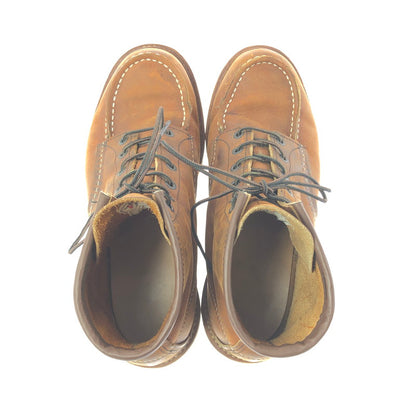 【現状渡し品】【メンズ】 RED WING レッドウィング 6INCH CLASSIC MOC 1907 6インチ クラシック モック ブーツ 靴 164-260605-na-18-tagh サイズ：26.5cm US 8.5 カラー：ブラウン系 万代Net店