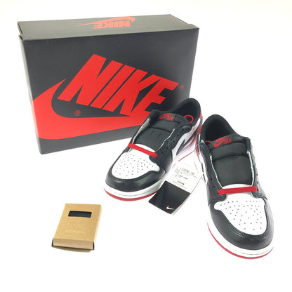 【中古品】【メンズ】 NIKE ナイキ AIR JORDAN 1 RETRO LOW OG CZ0790-106 エアジョーダン 1 レトロ ロー オリジナル スニーカー 靴 160-260608-ty-04-tagh サイズ：26cm US8 カラー：WHITE/BLACK VARSITY RED 万代Net店