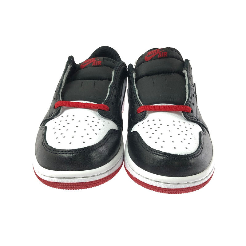 【中古品】【メンズ】 NIKE ナイキ AIR JORDAN 1 RETRO LOW OG CZ0790-106 エアジョーダン 1 レトロ ロー オリジナル スニーカー 靴 160-260608-ty-04-tagh サイズ：26cm US8 カラー：WHITE/BLACK VARSITY RED 万代Net店