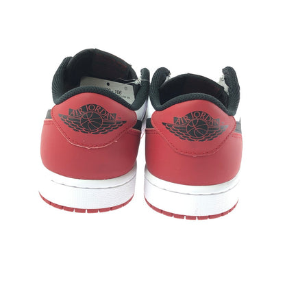 【中古品】【メンズ】 NIKE ナイキ AIR JORDAN 1 RETRO LOW OG CZ0790-106 エアジョーダン 1 レトロ ロー オリジナル スニーカー 靴 160-260608-ty-04-tagh サイズ：26cm US8 カラー：WHITE/BLACK VARSITY RED 万代Net店