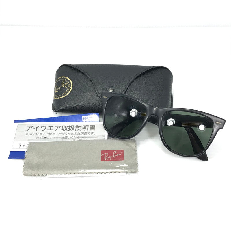 【現状渡し品】【メンズ】 RAY-BAN レイバン WAYFARER 2 ウェイファーラー サングラス アイウェア アクセサリー 203-260608-na-03-tagh カラー：ブラック 万代Net店