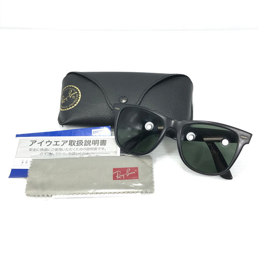 【現状渡し品】【メンズ】 RAY-BAN レイバン WAYFARER 2 ウェイファーラー サングラス アイウェア アクセサリー 203-260608-na-03-tagh カラー：ブラック 万代Net店
