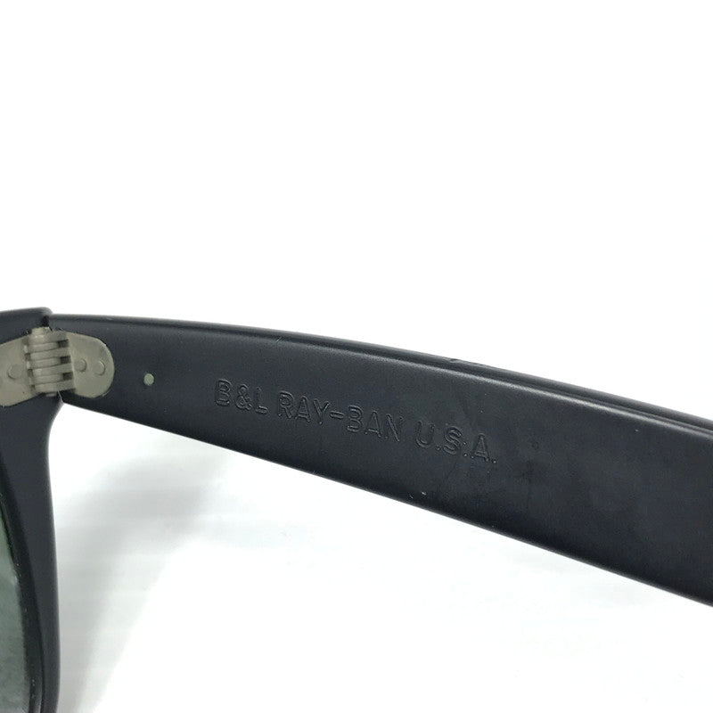 【現状渡し品】【メンズ】 RAY-BAN レイバン WAYFARER 2 ウェイファーラー サングラス アイウェア アクセサリー 203-260608-na-03-tagh カラー：ブラック 万代Net店