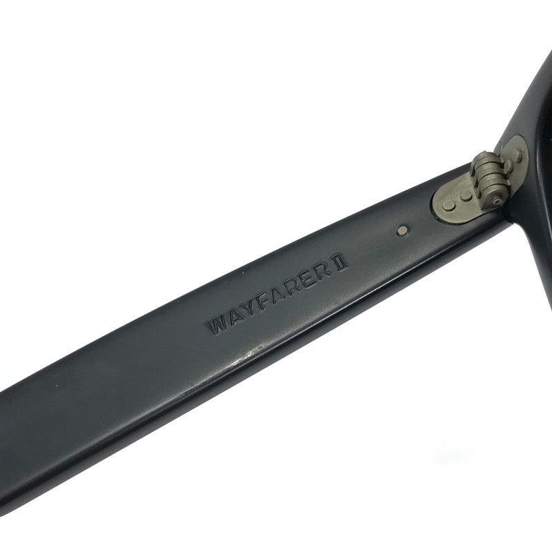 【現状渡し品】【メンズ】 RAY-BAN レイバン WAYFARER 2 ウェイファーラー サングラス アイウェア アクセサリー 203-260608-na-03-tagh カラー：ブラック 万代Net店