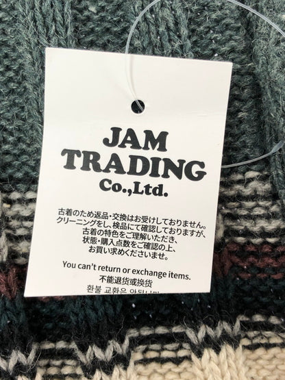 【中古品】【メンズ】 MICHAEL GERALD ミカエル ジェラルド HENRY NECK SWEATER BORDER ヘンリーネック セーター トップス 146-260913-rt-18-tagh サイズ：L カラー：ホワイト/ダークグレー 万代Net店
