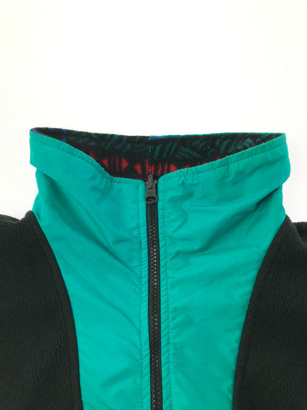 【中古品】【メンズ】 COLUMBIA コロンビア 90'S FLEECE JACKET 90年代 フリースジャケット アウター 146-260531-na-11-tagh サイズ：サイズ表記なし　下記参照 カラー：ブラック 万代Net店
