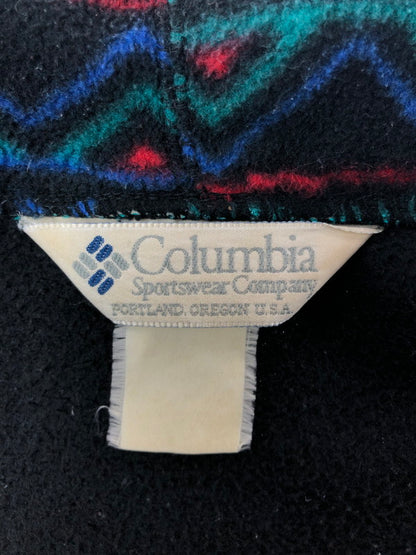 【中古品】【メンズ】 COLUMBIA コロンビア 90'S FLEECE JACKET 90年代 フリースジャケット アウター 146-260531-na-11-tagh サイズ：サイズ表記なし　下記参照 カラー：ブラック 万代Net店