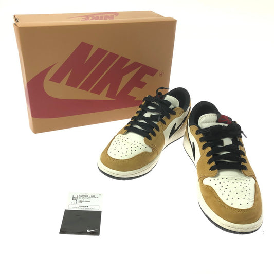 【中古品】【メンズ】 NIKE ナイキ AIR JORDAN 1 LOW OG CZ0790-107 エアジョーダン 1 ロー オリジナル スニーカー 靴 160-260608-ty-06-tagh サイズ：27cm US9 カラー：ROOKIE OF THE YEAR SAIL/BLACK GOLDEN HARVEST 万代Net店