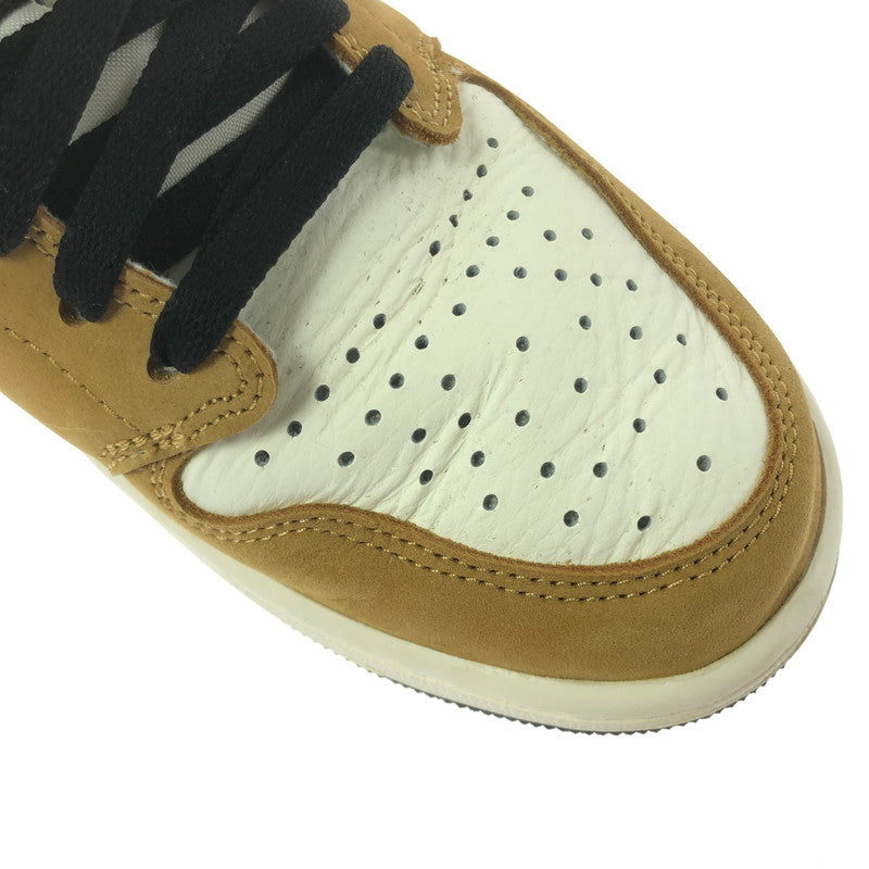 【中古品】【メンズ】 NIKE ナイキ AIR JORDAN 1 LOW OG CZ0790-107 エアジョーダン 1 ロー オリジナル スニーカー 靴 160-260608-ty-06-tagh サイズ：27cm US9 カラー：ROOKIE OF THE YEAR SAIL/BLACK GOLDEN HARVEST 万代Net店