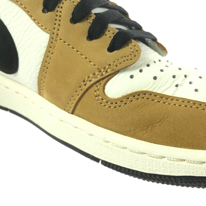 【中古品】【メンズ】 NIKE ナイキ AIR JORDAN 1 LOW OG CZ0790-107 エアジョーダン 1 ロー オリジナル スニーカー 靴 160-260608-ty-06-tagh サイズ：27cm US9 カラー：ROOKIE OF THE YEAR SAIL/BLACK GOLDEN HARVEST 万代Net店