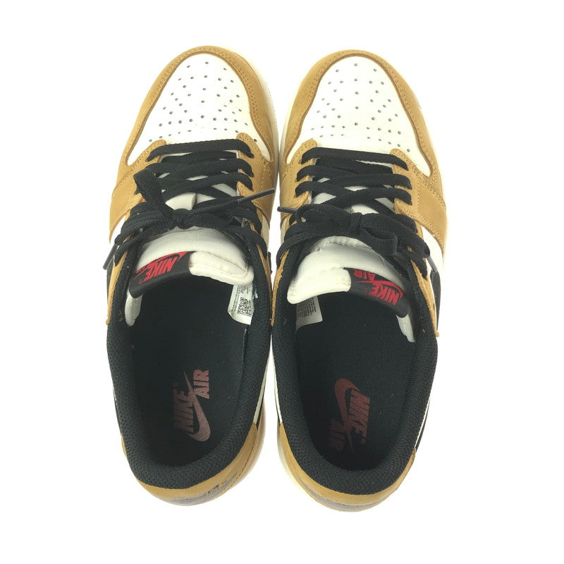 【中古品】【メンズ】 NIKE ナイキ AIR JORDAN 1 LOW OG CZ0790-107 エアジョーダン 1 ロー オリジナル スニーカー 靴 160-260608-ty-06-tagh サイズ：27cm US9 カラー：ROOKIE OF THE YEAR SAIL/BLACK GOLDEN HARVEST 万代Net店