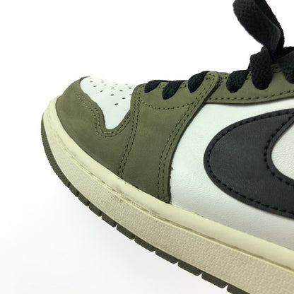 【中古品】【メンズ】 NIKE ナイキ AIR JORDAN 1 LOW OG HQ6998-200 エアジョーダン 1 ロー オリジナル ミディアムオリーブ サミットホワイト スニーカー 靴 160-260608-ty-03-tagh サイズ：27cm US9 カラー：MEDIUM OLIVE/SUMMIT WHITE 万代Net店