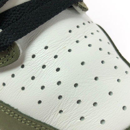【中古品】【メンズ】 NIKE ナイキ AIR JORDAN 1 LOW OG HQ6998-200 エアジョーダン 1 ロー オリジナル ミディアムオリーブ サミットホワイト スニーカー 靴 160-260608-ty-03-tagh サイズ：27cm US9 カラー：MEDIUM OLIVE/SUMMIT WHITE 万代Net店