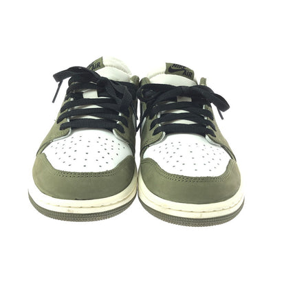 【中古品】【メンズ】 NIKE ナイキ AIR JORDAN 1 LOW OG HQ6998-200 エアジョーダン 1 ロー オリジナル ミディアムオリーブ サミットホワイト スニーカー 靴 160-260608-ty-03-tagh サイズ：27cm US9 カラー：MEDIUM OLIVE/SUMMIT WHITE 万代Net店