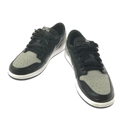 【中古品】【メンズ】 NIKE ナイキ AIR JORDAN 1 RETRO LOW OG CZ0790-003 エアジョーダン 1 レトロ ロー オリジナル スニーカー 靴 160-260608-ty-05-tagh サイズ：27cm US9 カラー：SHADOW BLACK/MEDEIUM GREY WHITE 万代Net店