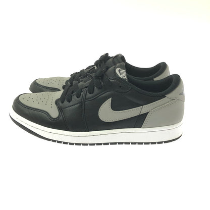 【中古品】【メンズ】 NIKE ナイキ AIR JORDAN 1 RETRO LOW OG CZ0790-003 エアジョーダン 1 レトロ ロー オリジナル スニーカー 靴 160-260608-ty-05-tagh サイズ：27cm US9 カラー：SHADOW BLACK/MEDEIUM GREY WHITE 万代Net店