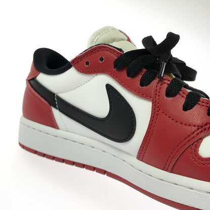 【中古品】【メンズ】 NIKE ナイキ AIR JORDAN 1 RETRO LOW OG CHICAGO HQ6998-600 エアジョーダン 1 レトロ ロー オリジナル シカゴ スニーカー 靴 160-260608-ty-02-tagh サイズ：27cm US9 カラー：VARSITY RED/BLACK SUMMIT WHITE 万代Net店
