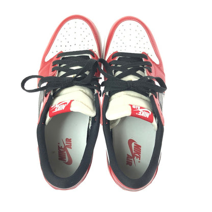 【中古品】【メンズ】 NIKE ナイキ AIR JORDAN 1 RETRO LOW OG CHICAGO HQ6998-600 エアジョーダン 1 レトロ ロー オリジナル シカゴ スニーカー 靴 160-260608-ty-02-tagh サイズ：27cm US9 カラー：VARSITY RED/BLACK SUMMIT WHITE 万代Net店
